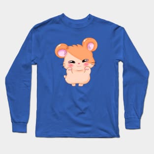 Cute Hamtaro Fanart Long Sleeve T-Shirt